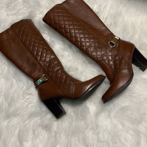 Brand new leather boots